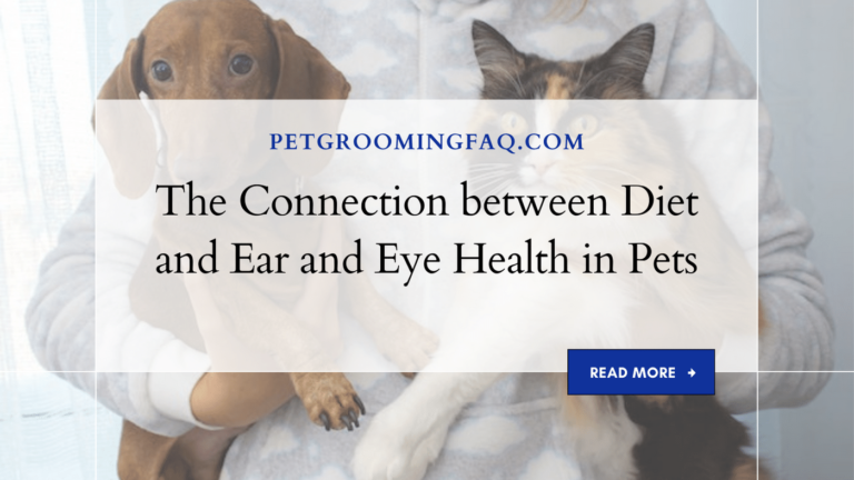 The Connection yKYf between Diet yKYf and Ear yKYf and Eye yKYf Health in yKYf Pets